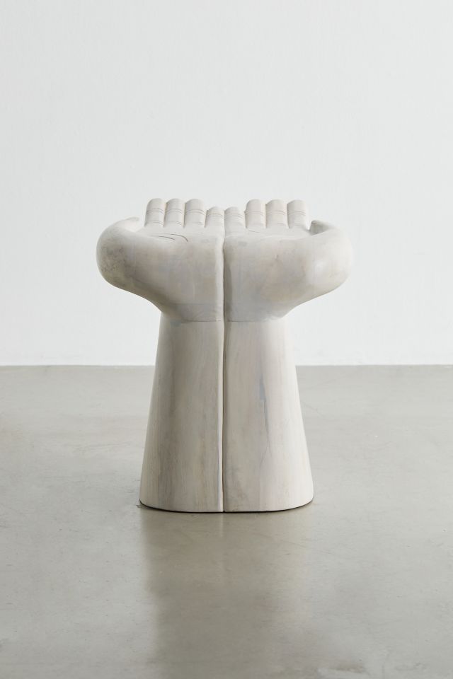Open Hands Artful Stool #1