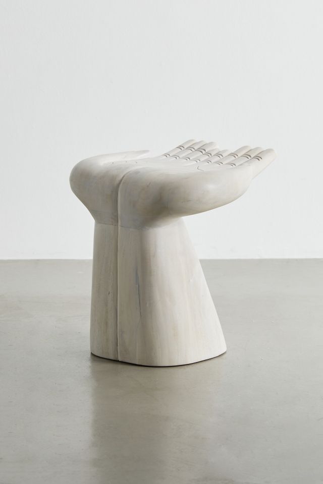 Open Hands Artful Stool #2
