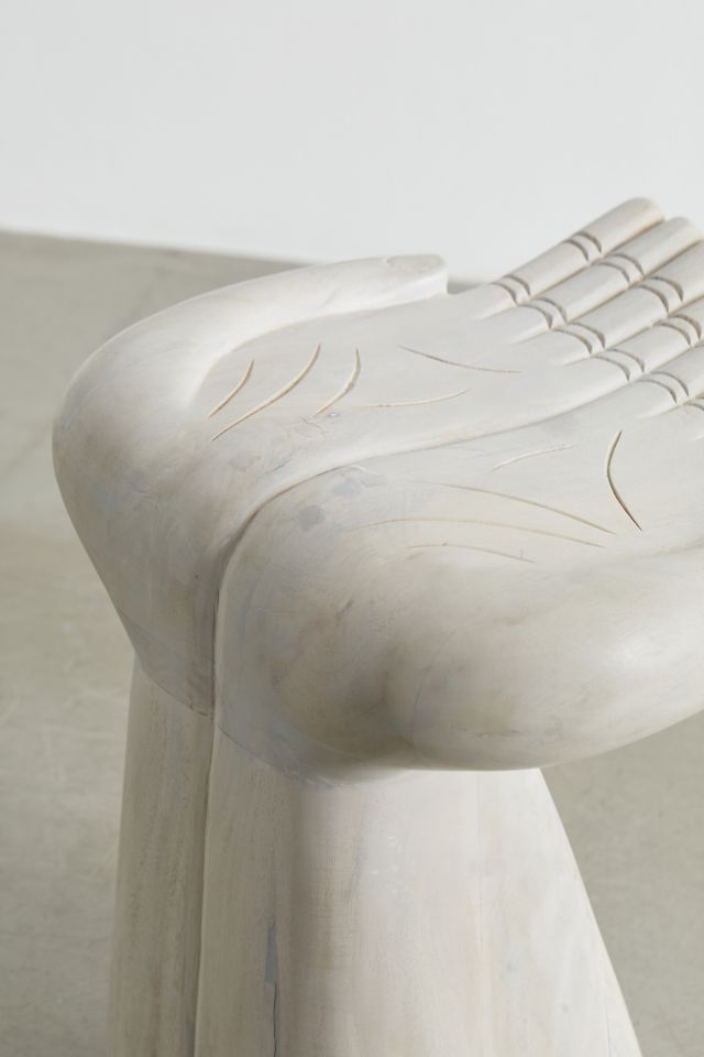 Open Hands Artful Stool #3