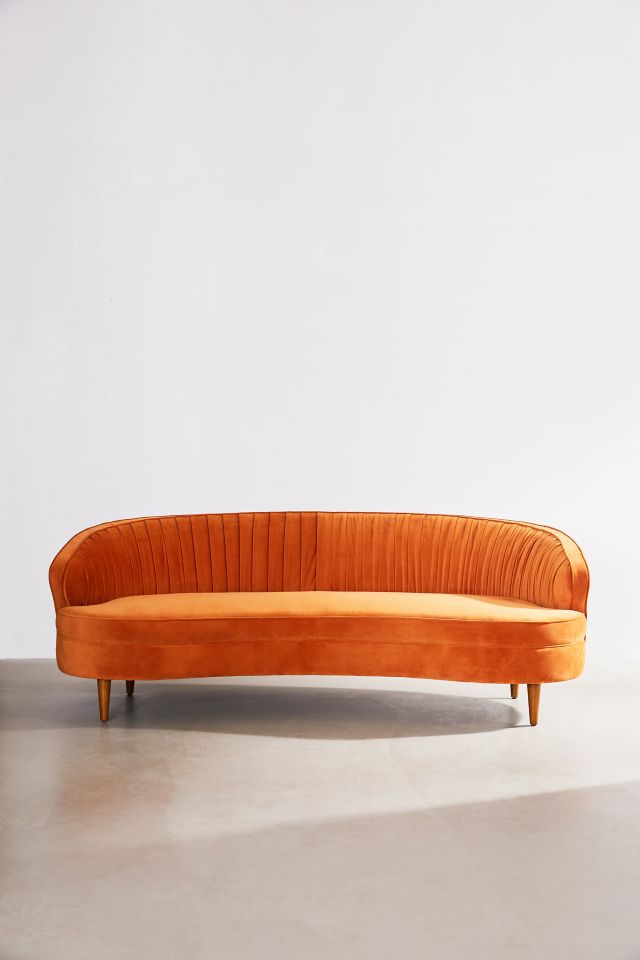 Camila Velvet Sofa #1