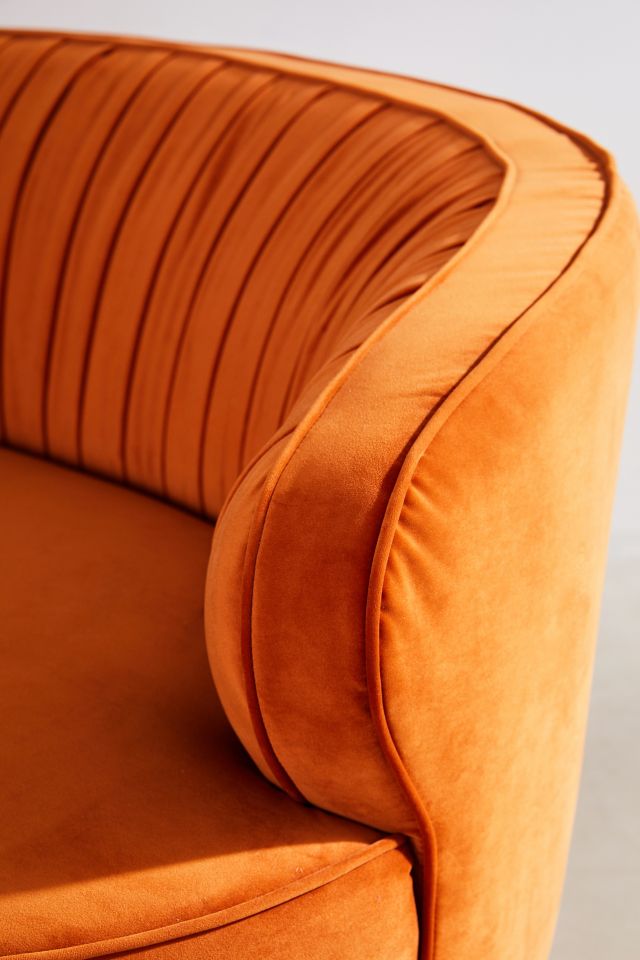 Camila Velvet Sofa #4