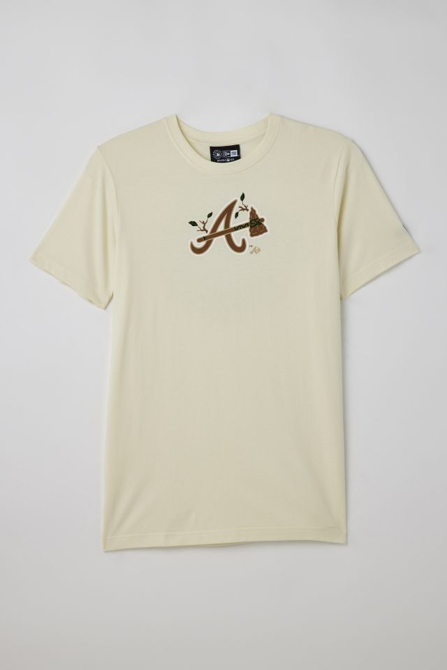 Atlanta Braves Camp Beige Long Sleeve T-Shirt