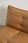 Greta Recycled Leather XL Sleeper Sofa