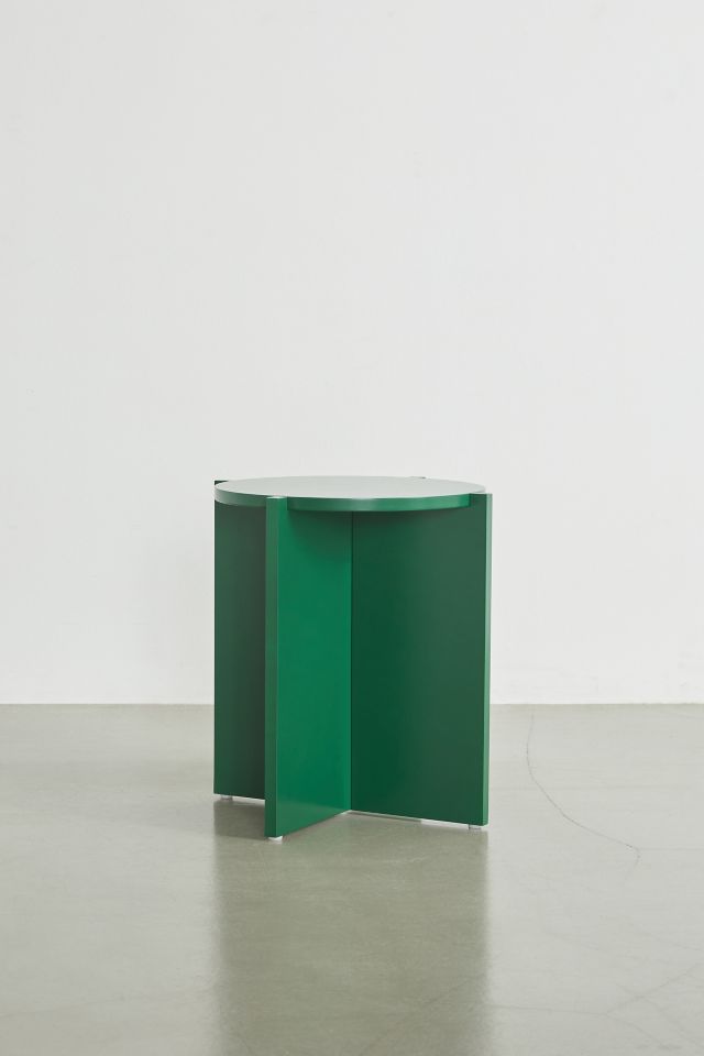 Astrid Wooden Round Side Table/Nightstand #1