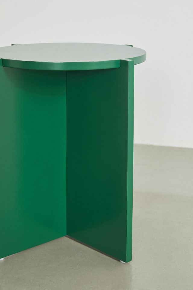 Astrid Wooden Round Side Table/Nightstand #3