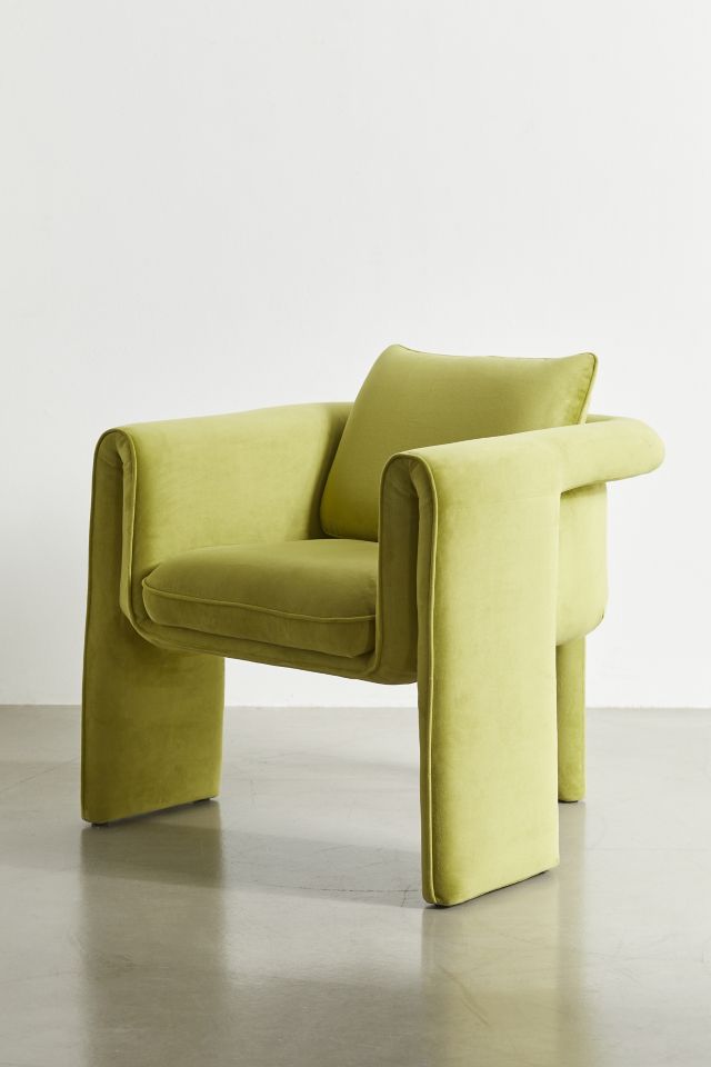 Floria Velvet Upholstered Chair #2