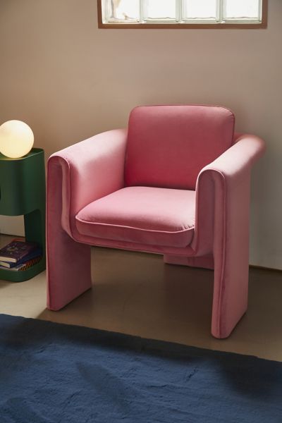 Urban Outfitters Floria Chair In Pink