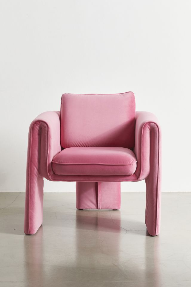 Floria Velvet Chair Urban Outfitters