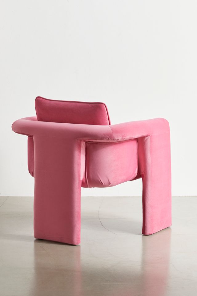Floria Velvet Chair Urban Outfitters