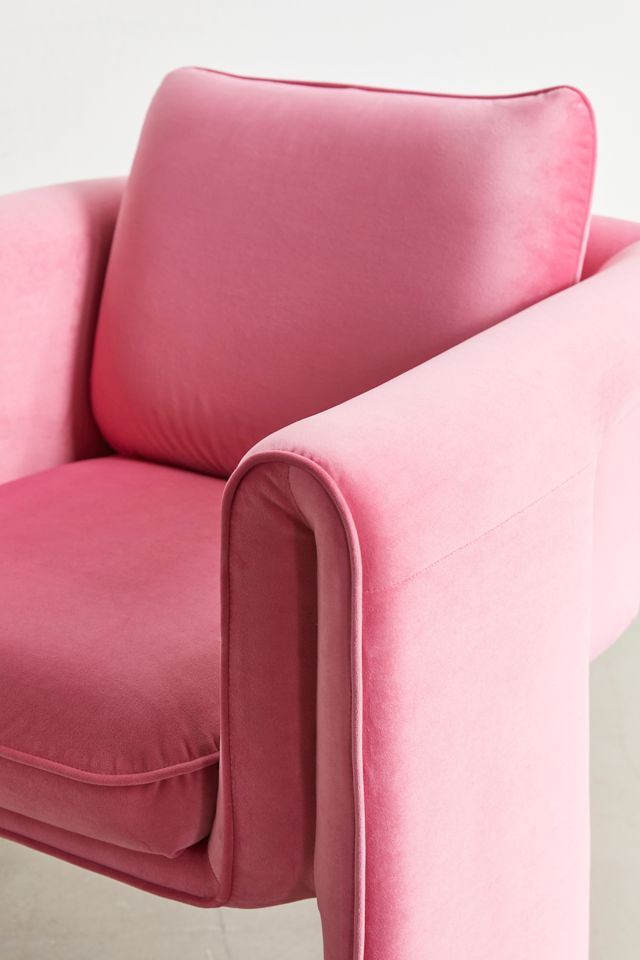 Floria Velvet Chair Urban Outfitters