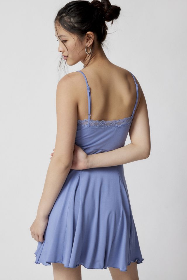 Robe Mini UO Aster à Garniture en Dentelle #2