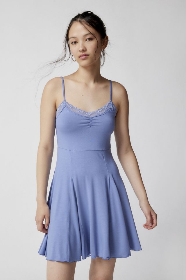 Robe Mini UO Aster à Garniture en Dentelle #3