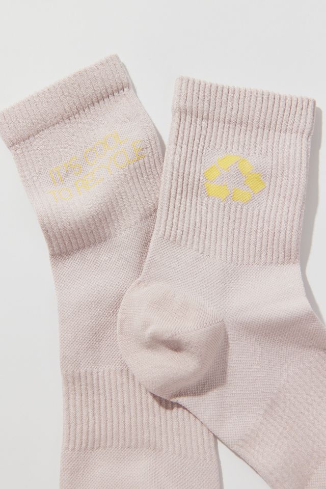 Hansel From Basel It's Cool To Recycle Crew Sock #3