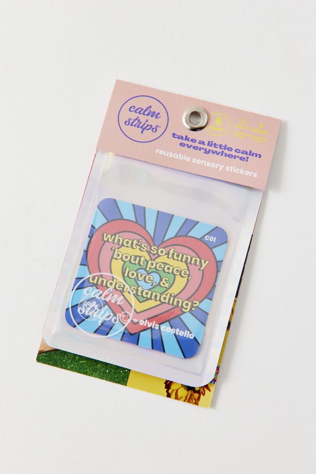 Calm Strips Calm Circle Sensory Sticker Set #1
