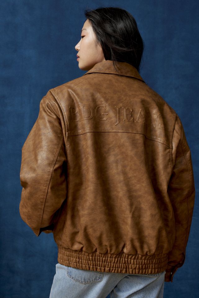 Veste Harrington BDG Sean en Similicuir #5