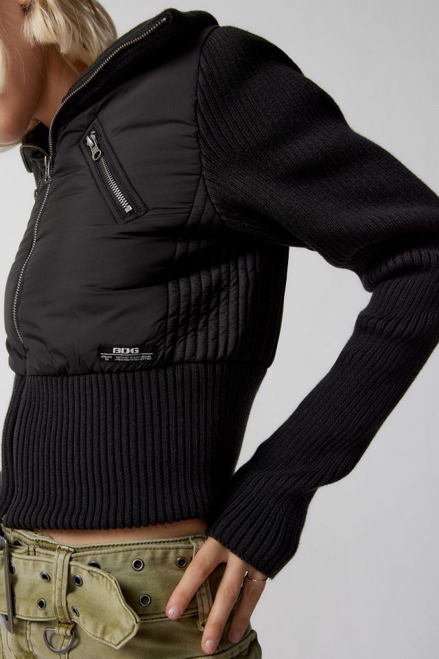 Blouson à manches longues en tricot Bella UO #2