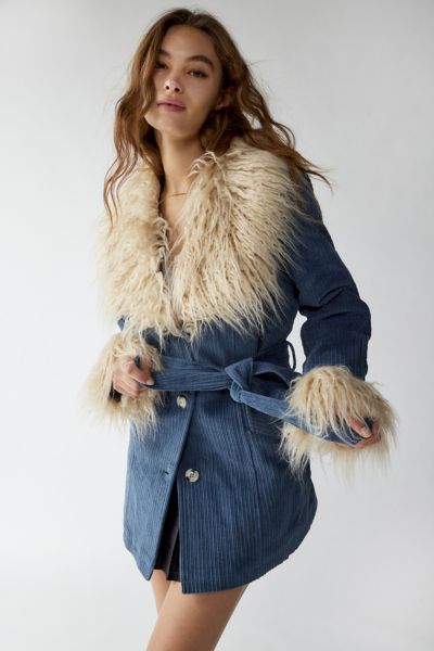 Women's Urban Outfitters Faux Fur Coats, New & Used