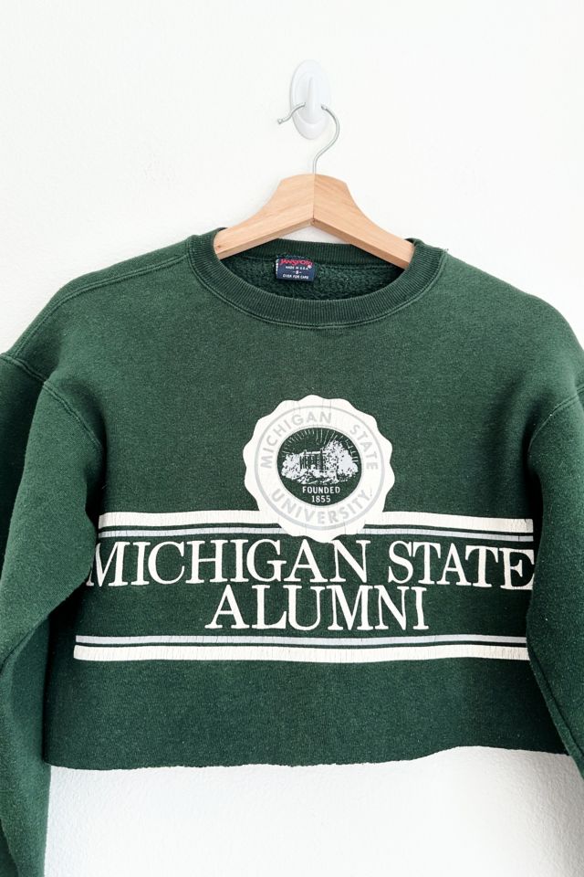 Vintage Reworked Michigan State Crewneck | Urban Outfitters