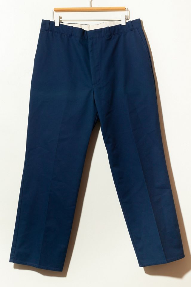 Vintage 1970s Navy Blue Work Pants Urban Outfitters