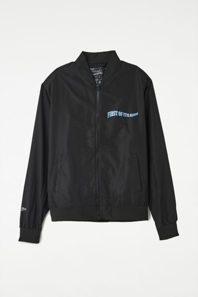 Mitchell & Ness Cheyney University X  Uo Exclusive Bomber Jacket In Black, Men's At Urban Outfitters In Black