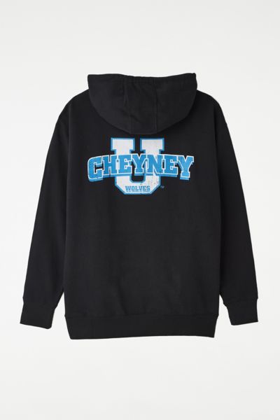 Mitchell & Ness Cheyney University X  Uo Exclusive Hoodie Sweatshirt In Black, Men's At Urban Outfitt In Black