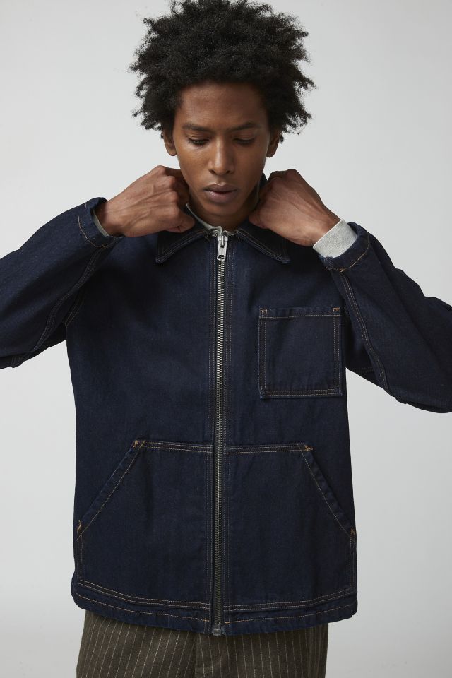 Levi zip cheap denim jacket