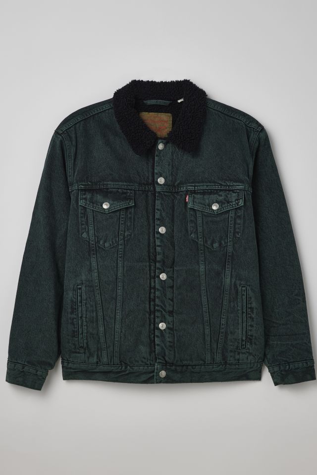 Levi’s Relaxed Fit Fleece Lined Trucker Jacket