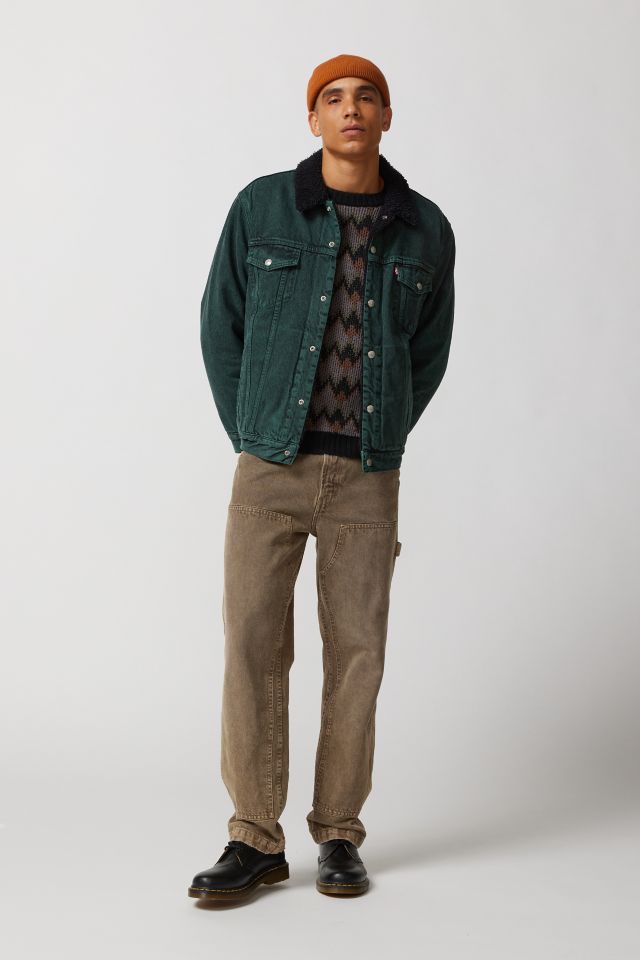Levi’s Relaxed Fit Fleece Lined Trucker Jacket #1
