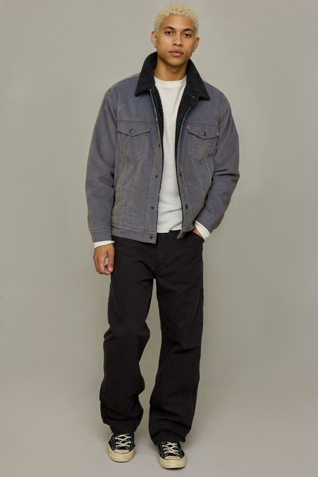Levi’s Relaxed Fit Fleece Lined Trucker Jacket #4