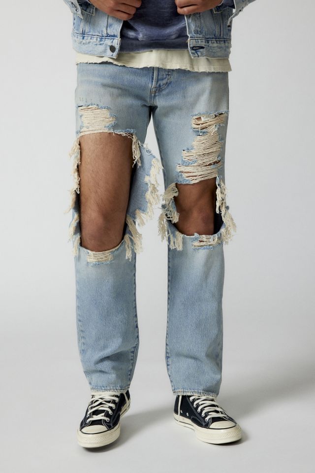 Levi’s® 501 ’93 Destructed Straight Leg Jean #1