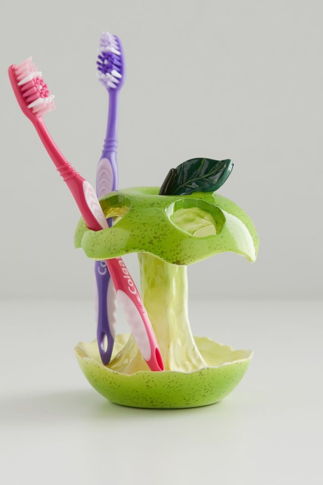 Trash Apple Toothbrush Holder #1
