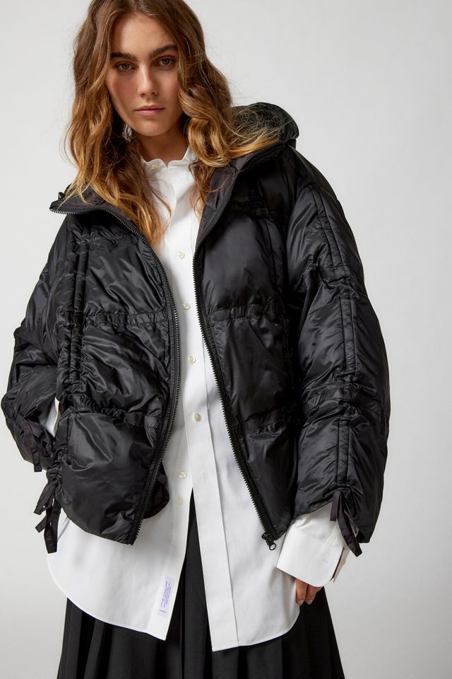 iets frans… Quilted Ruched Puffer Jacket | Urban Outfitters Canada