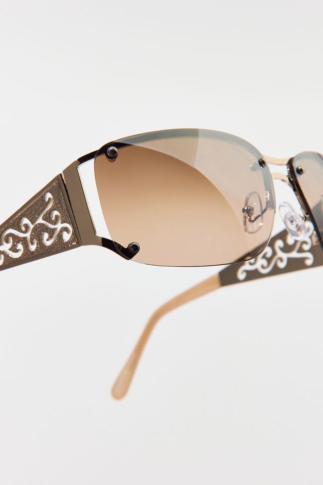 Holly Metal Shield Sunglasses #1