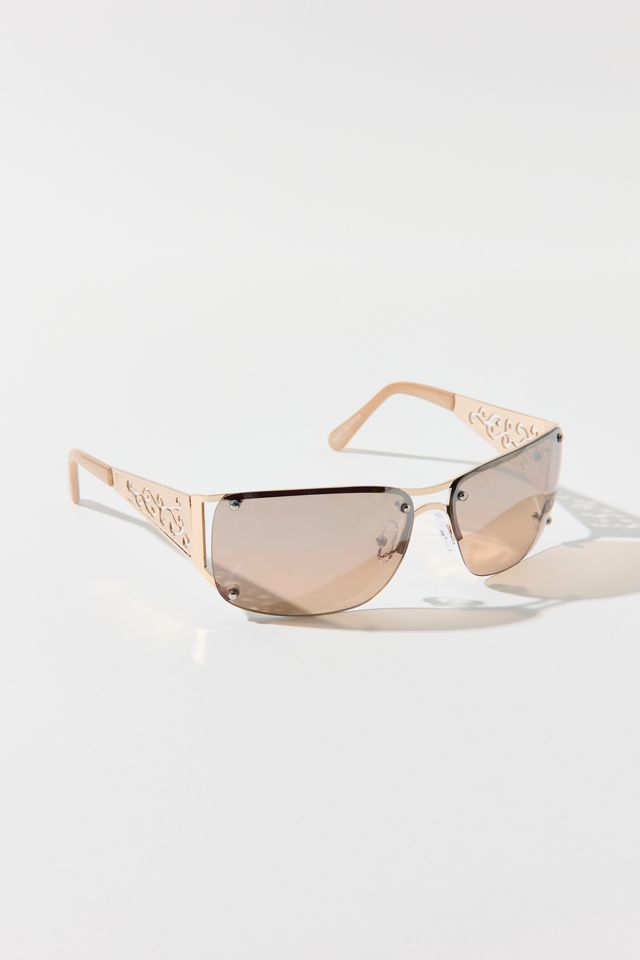 Holly Metal Shield Sunglasses #2
