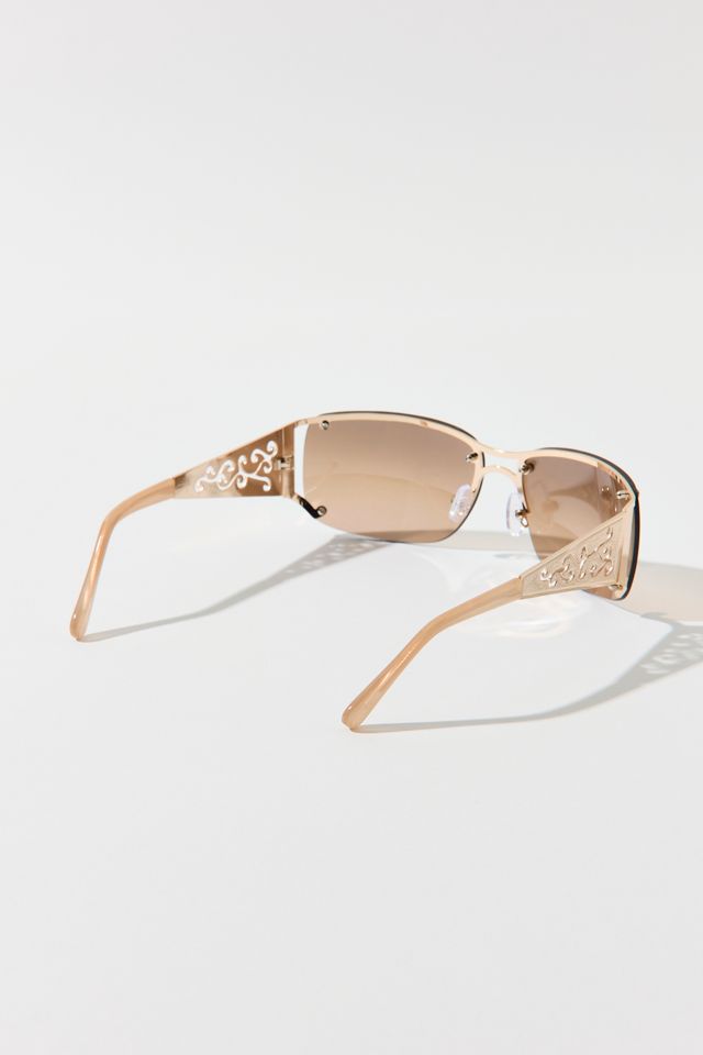 Holly Metal Shield Sunglasses #3
