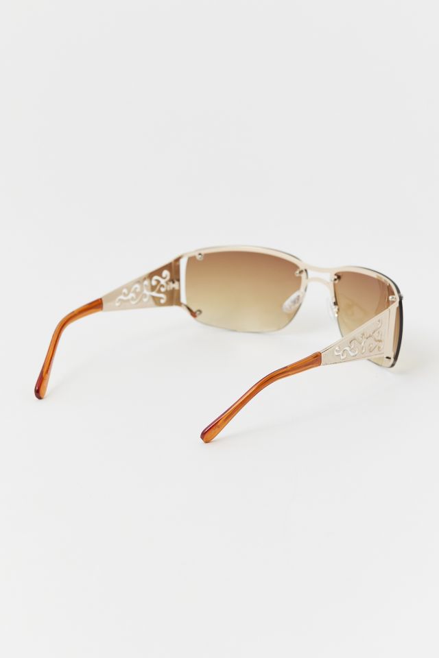 Holly Metal Shield Sunglasses #3