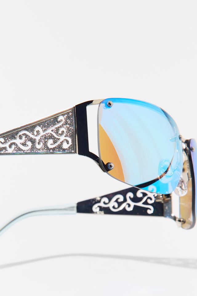 Holly Metal Shield Sunglasses #2