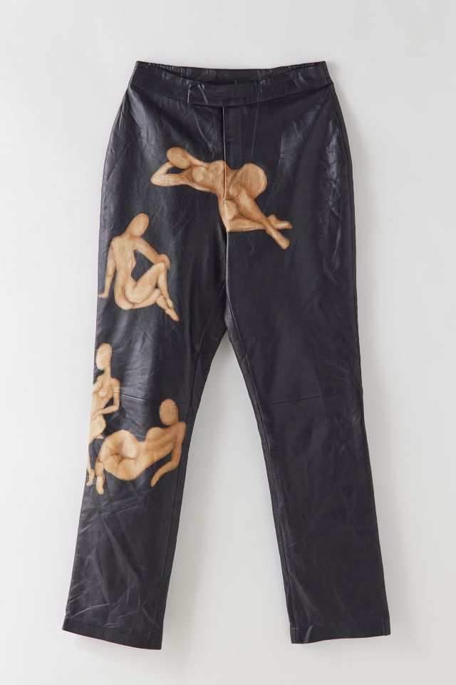 PISHPOSH X Urban Renewal Leather Pant #1