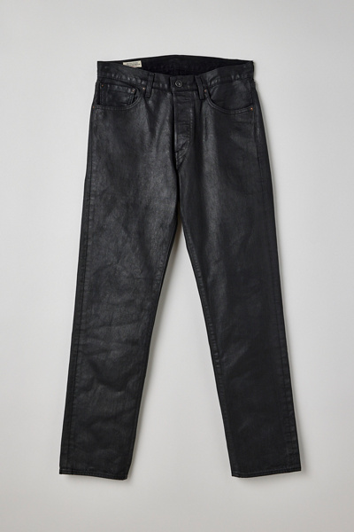 Levi's 501® '54 Coated Black Denim pant Levi's® 501 54 Wax Coated Straight Leg Jean | Urban Outfitters