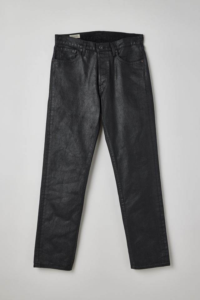 Wax Leather Coated Denim - Chocolate Brown - Ben Sherman South Africa