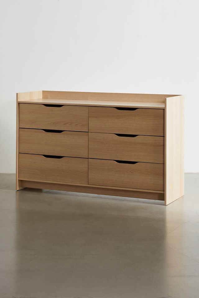 dresser with cut out handles Dressers for Bedroom, Lofka 5 Drawers Dresser with Cutout Handles, Wood  Storage Cabinet for Living Room, White