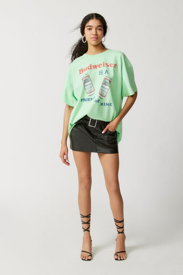 budweiser t shirt dress Budweiser Is A Friend Of Mine T-Shirt Dress