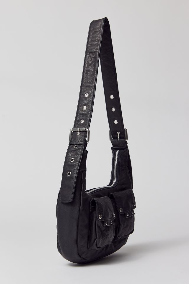 Sac à Bandoulière Núnoo Sally Petit en Cuir Lavé #1