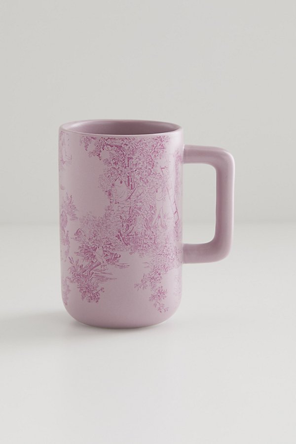 Urban Outfitters Frankie Graphic Mug In Pink