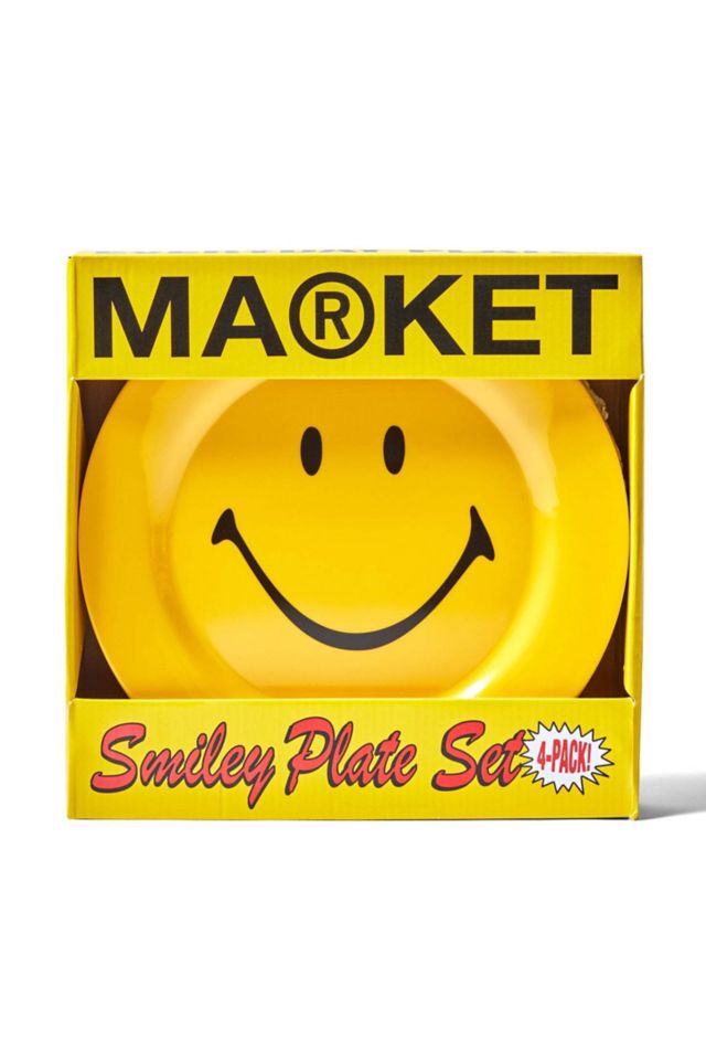 Market X Smiley Plate Set #1