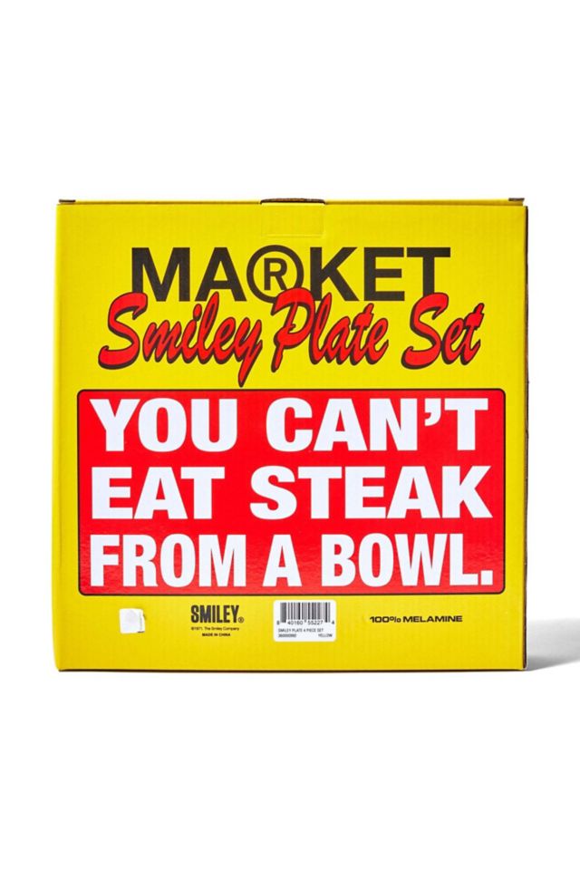 Market X Smiley Plate Set #2