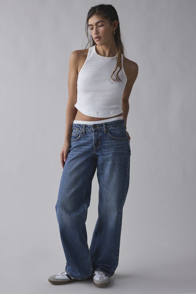 Low Loose Jeans