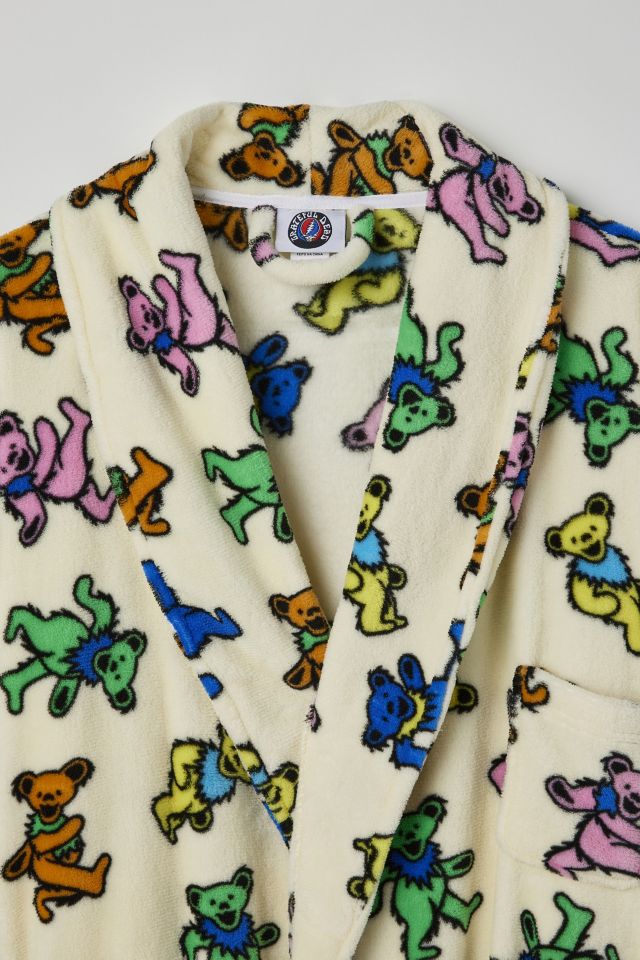 Grateful Dead Dancing Bear Robe #2