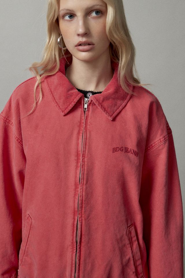 Bdg pink denim jacket sale