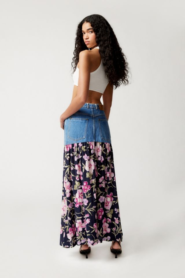 Flowy maxi outlet skirt urban outfitters